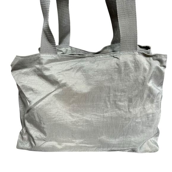 Baggallini Beige Tan Nylon Tote Travel Bag Multi Compartment Medium - Picture 3 of 16